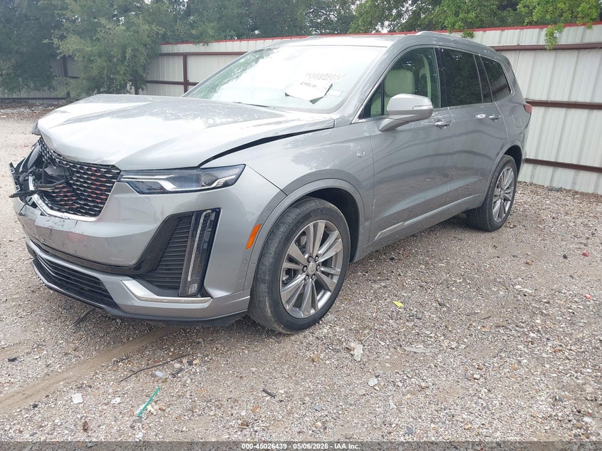 2023 Cadillac Xt6 VIN 1GYKPCRSXPZ118955 IAAI salvage auction — FRONT END, Original (Texas), sold $8,800 on 2026-07-09 (photo 2)