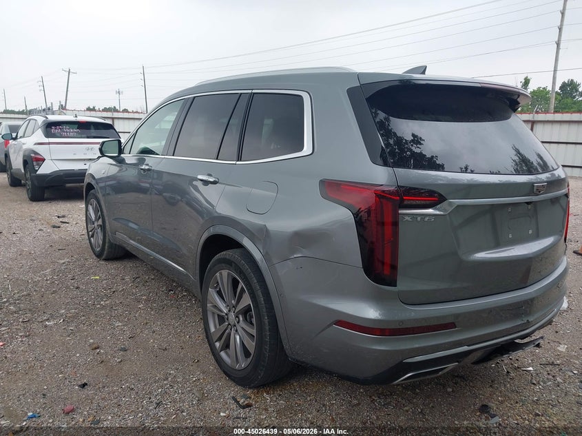 2023 Cadillac Xt6 VIN 1GYKPCRSXPZ118955 IAAI salvage auction — FRONT END, Original (Texas), sold $8,800 on 2026-07-09 (photo 3)