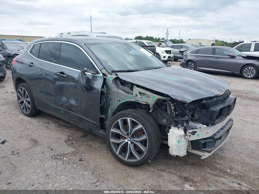 2020 BMW X2 VIN WBXYH9C07L5N97461 IAAI salvage auction — FRONT END, Salvage Title, sold $3,100 on 2026-07-09 (photo 1)
