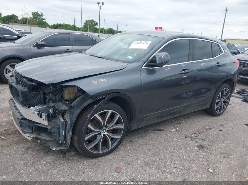 2020 BMW X2 VIN WBXYH9C07L5N97461 IAAI salvage auction — FRONT END, Salvage Title, sold $3,100 on 2026-07-09 (photo 2)