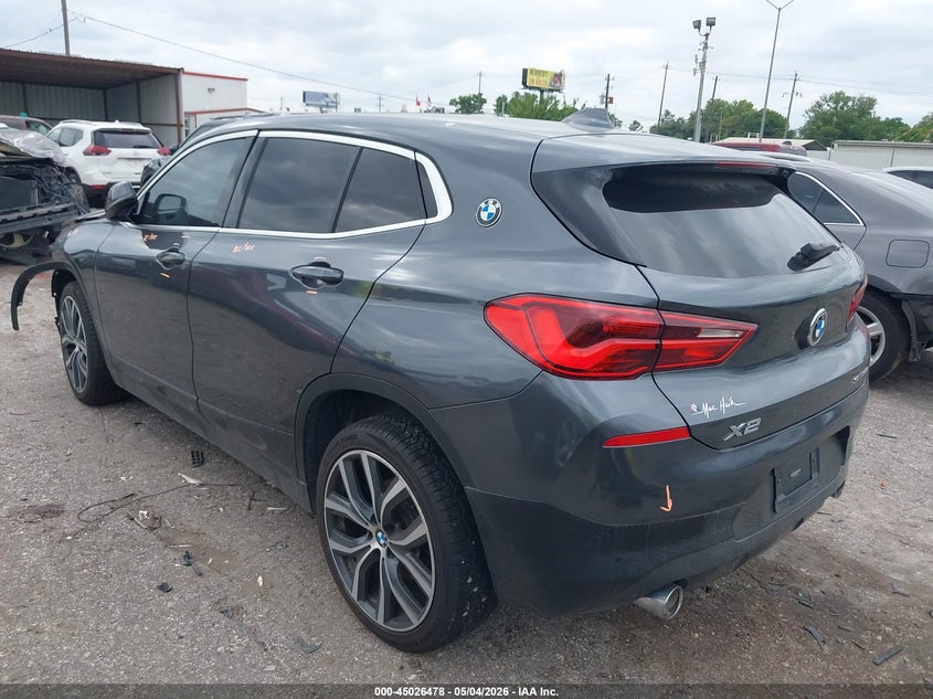 2020 BMW X2 VIN WBXYH9C07L5N97461 IAAI salvage auction — FRONT END, Salvage Title, sold $3,100 on 2026-07-09 (photo 3)