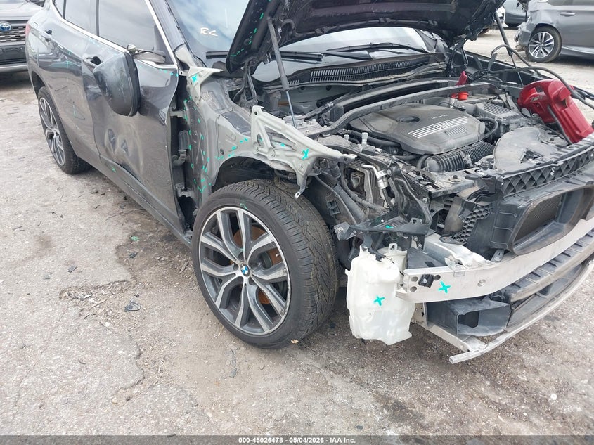 2020 BMW X2 VIN WBXYH9C07L5N97461 IAAI salvage auction — FRONT END, Salvage Title, sold $3,100 on 2026-07-09 (photo 6)