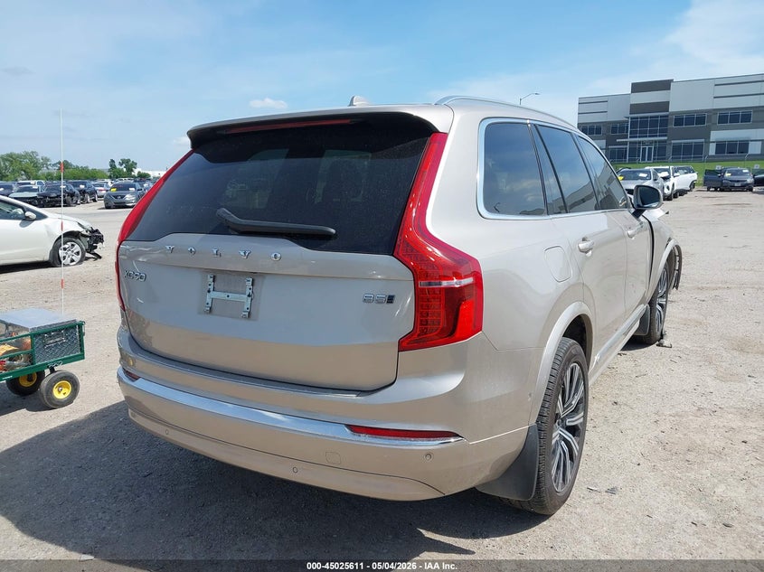2024 Volvo Xc90 VIN YV4L12PE5R1157454 IAAI salvage auction — FRONT END, Salvage (Texas), sold $7,550 on 2026-07-14 (photo 4)