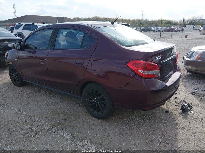 2020 Mitsubishi Mirage VIN ML32F4FJXLHF05974 IAAI salvage auction — FRONT END, Salvage (Texas), sold $475 on 2026-07-14 (photo 3)