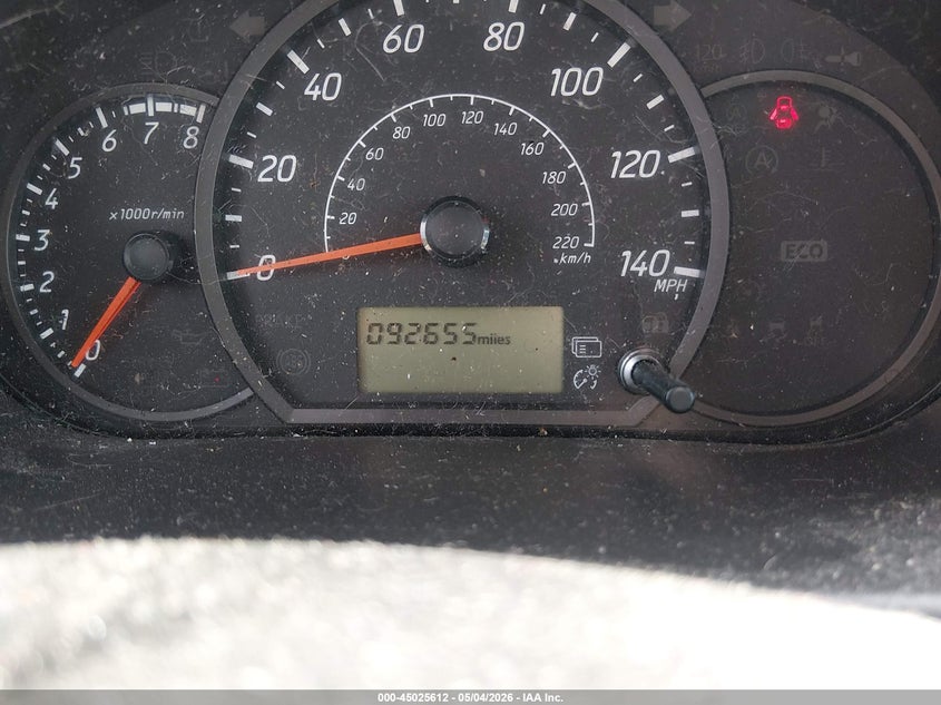 2020 Mitsubishi Mirage VIN ML32F4FJXLHF05974 IAAI salvage auction — FRONT END, Salvage (Texas), sold $475 on 2026-07-14 (photo 7)