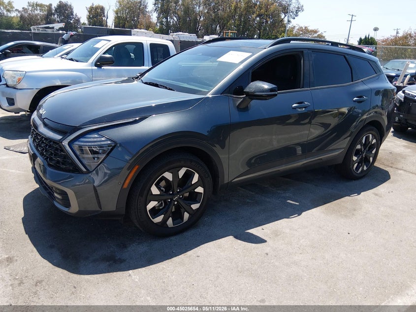 2024 Kia Sportage VIN KNDPZDDHXR7122803 IAAI salvage auction — SIDE, Salvage (California), sold $17,050 on 2026-07-16 (photo 2)