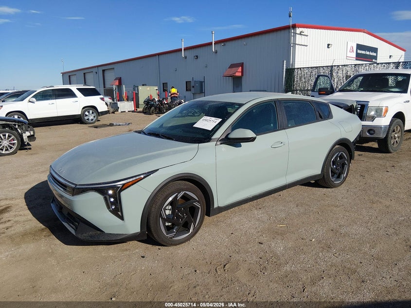 2025 Kia K4 VIN 3KPFU4DE2SE218446 IAAI salvage auction — REAR END, Salvage (Kansas), sold $8,600 on 2026-07-24 (photo 2)