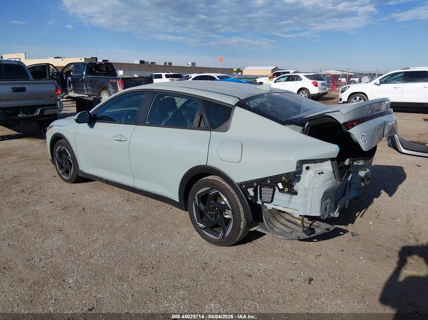 2025 Kia K4 VIN 3KPFU4DE2SE218446 IAAI salvage auction — REAR END, Salvage (Kansas), sold $8,600 on 2026-07-24 (photo 3)