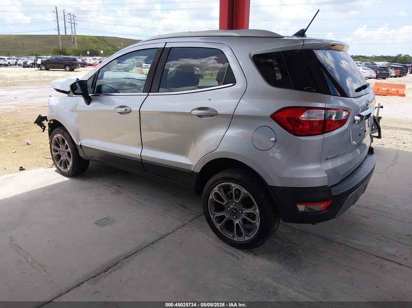 2020 Ford Ecosport VIN MAJ6S3KL9LC351608 IAAI salvage auction — FRONT END, Salvage (Texas), sold $750 on 2026-08-01 (photo 3)