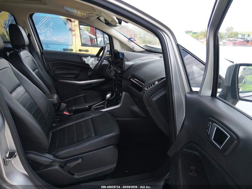 2020 Ford Ecosport VIN MAJ6S3KL9LC351608 IAAI salvage auction — FRONT END, Salvage (Texas), sold $750 on 2026-08-01 (photo 5)