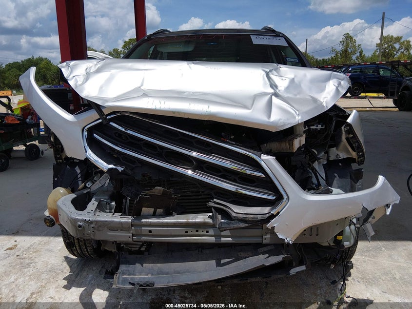 2020 Ford Ecosport VIN MAJ6S3KL9LC351608 IAAI salvage auction — FRONT END, Salvage (Texas), sold $750 on 2026-08-01 (photo 6)