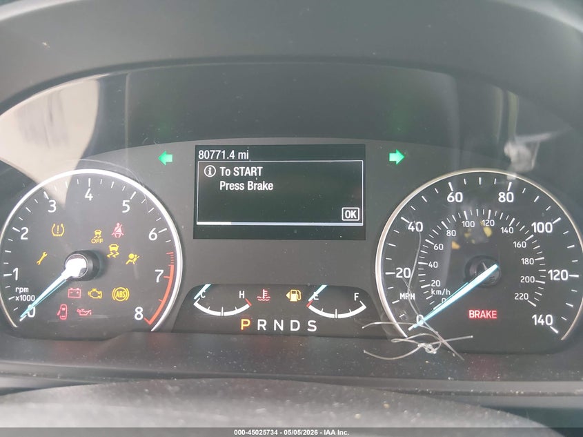 2020 Ford Ecosport VIN MAJ6S3KL9LC351608 IAAI salvage auction — FRONT END, Salvage (Texas), sold $750 on 2026-08-01 (photo 7)