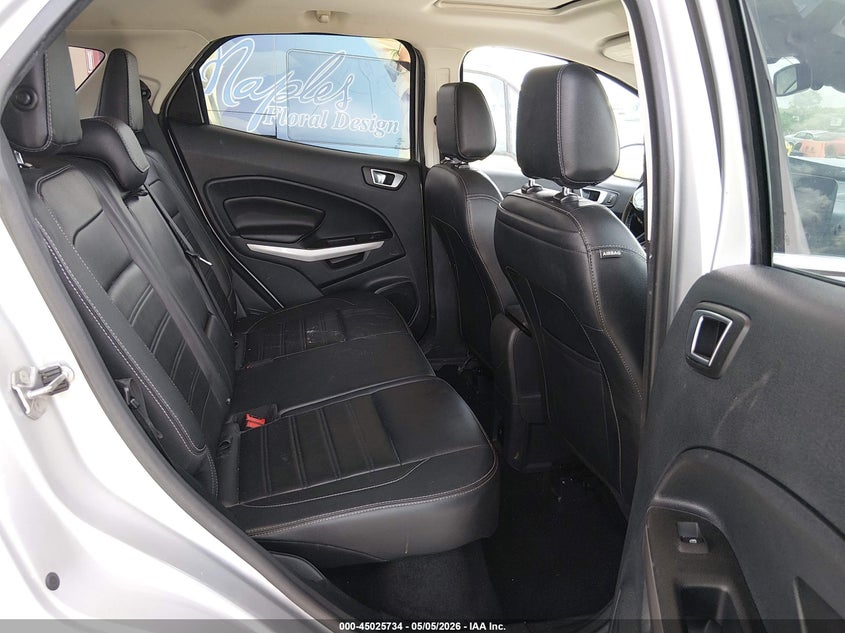2020 Ford Ecosport VIN MAJ6S3KL9LC351608 IAAI salvage auction — FRONT END, Salvage (Texas), sold $750 on 2026-08-01 (photo 8)