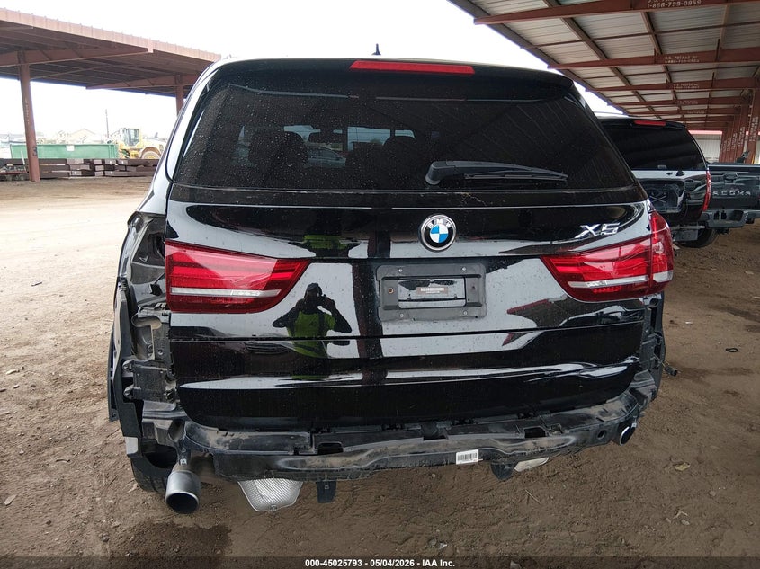 2016 BMW X5 VIN 5UXKR0C54G0P31688 IAAI salvage auction — REAR END, Salvage (Arizona), sold $5,100 on 2026-07-28 (photo 6)