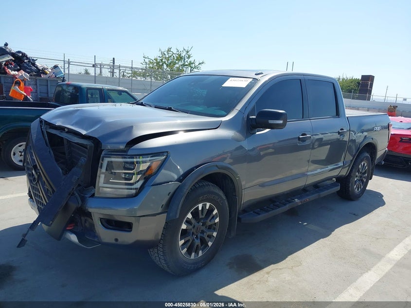 2021 Nissan TITAN VIN 1N6AA1ED1MN526145 IAAI salvage auction — Front End, Salvage (Nevada), sold $16,900 on 2026-06-03 (photo 2)