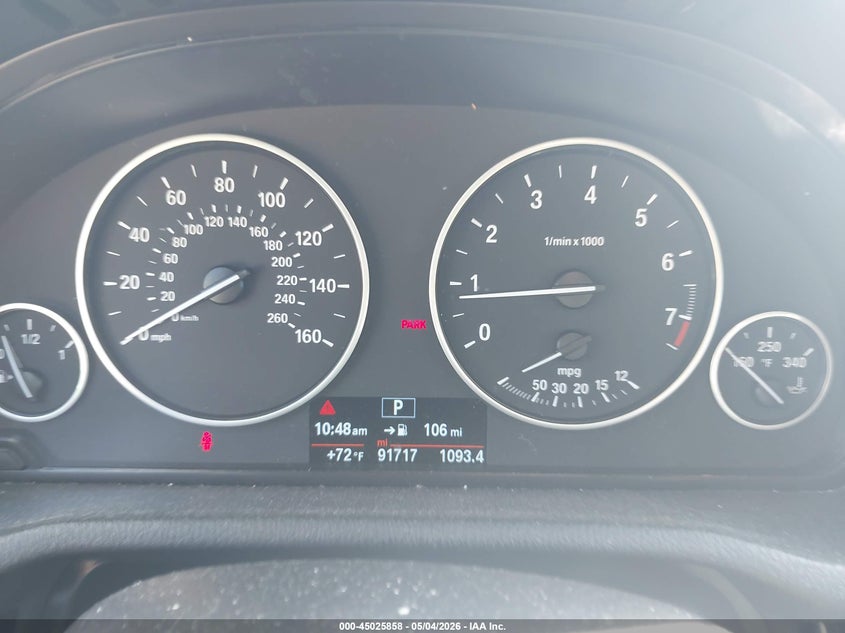 2017 BMW X3 VIN 5UXWX9C51H0T01646 IAAI salvage auction — FRONT END, Salvage (Georgia), sold $3,000 on 2026-07-18 (photo 7)