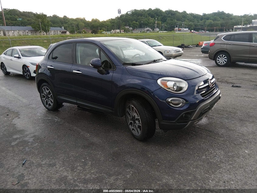 2021 Fiat 500x VIN ZFBNF3B10MP945879 IAAI salvage auction — SIDE, Salvage (Missouri), sold $2,250 on 2026-08-06 (photo 1)