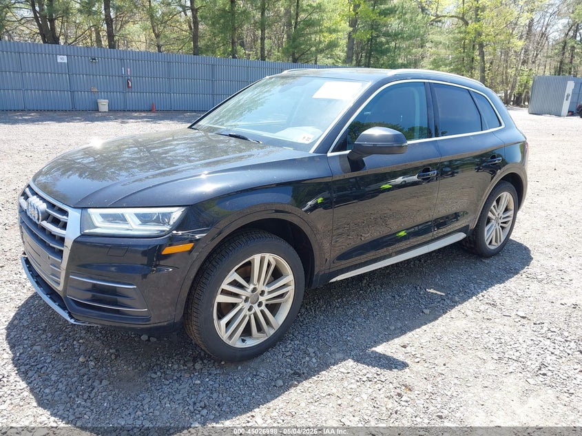 2018 Audi Q5 VIN WA1BNAFY4J2029711 IAAI salvage auction — RIGHT SIDE, Salvage (New Jersey), sold $4,800 on 2026-07-29 (photo 2)
