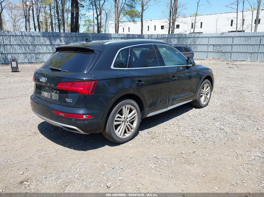 2018 Audi Q5 VIN WA1BNAFY4J2029711 IAAI salvage auction — RIGHT SIDE, Salvage (New Jersey), sold $4,800 on 2026-07-29 (photo 4)