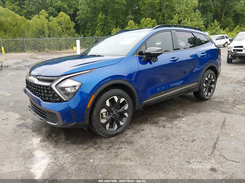 2023 Kia Sportage VIN 5XYK6CAF6PG103049 IAAI salvage auction — REAR END, Salvage (Mississippi), sold $6,200 on 2026-07-29 (photo 2)