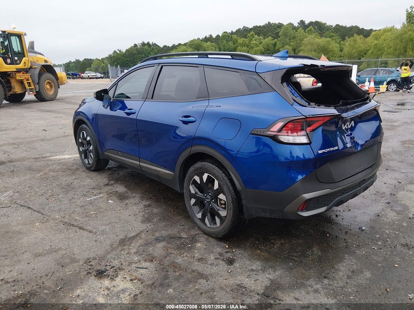 2023 Kia Sportage VIN 5XYK6CAF6PG103049 IAAI salvage auction — REAR END, Salvage (Mississippi), sold $6,200 on 2026-07-29 (photo 3)