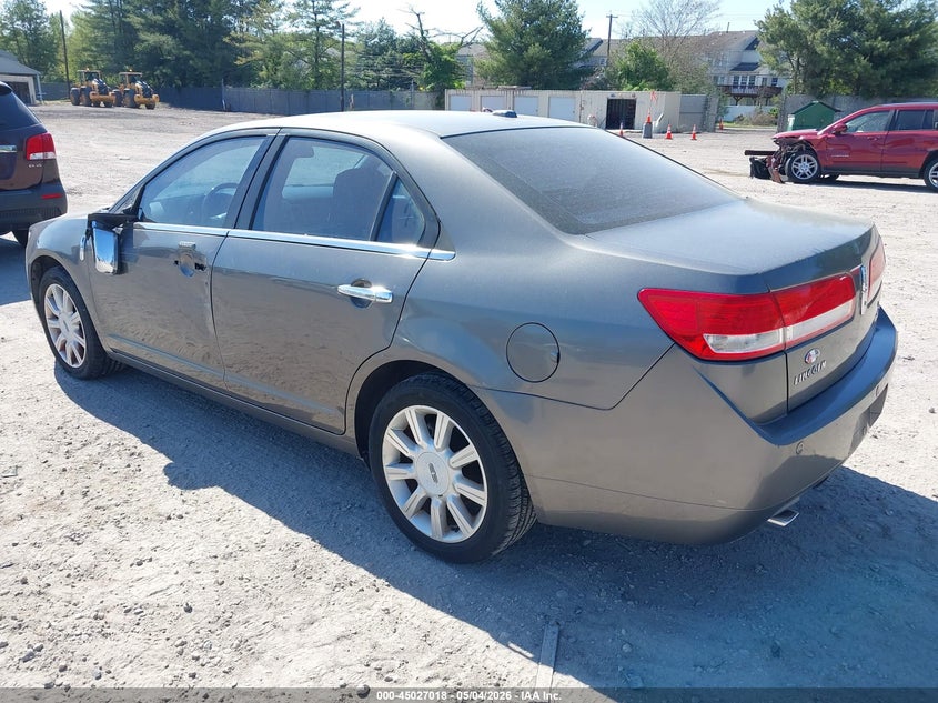 2010 Lincoln Mkz VIN 3LNHL2GC1AR753104 IAAI salvage auction — FRONT END, Salvage (New Jersey), sold $425 on 2026-07-31 (photo 3)