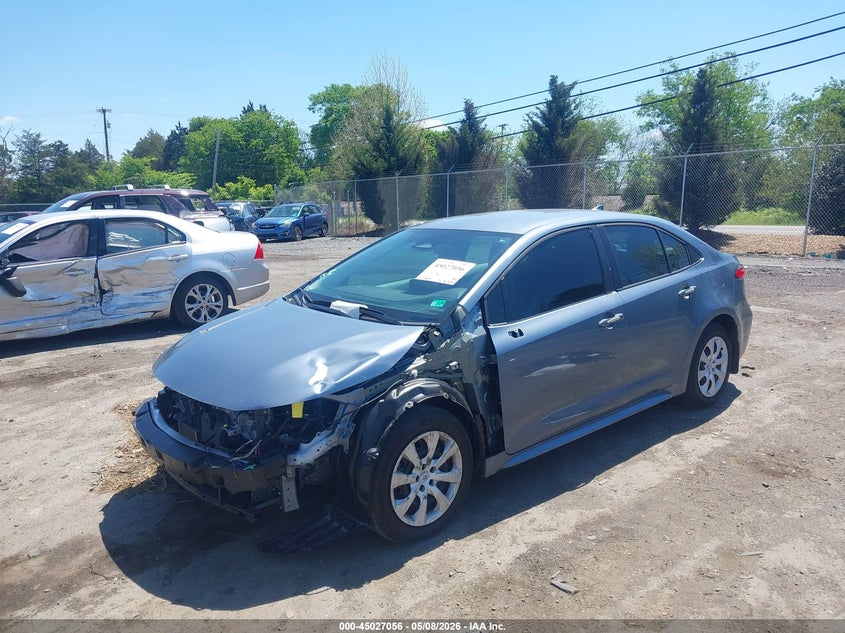 2025 Toyota Corolla VIN 5YFB4MDE0SP237929 IAAI salvage auction — FRONT END, Salvage (Virginia), sold $3,650 on 2026-07-28 (photo 2)