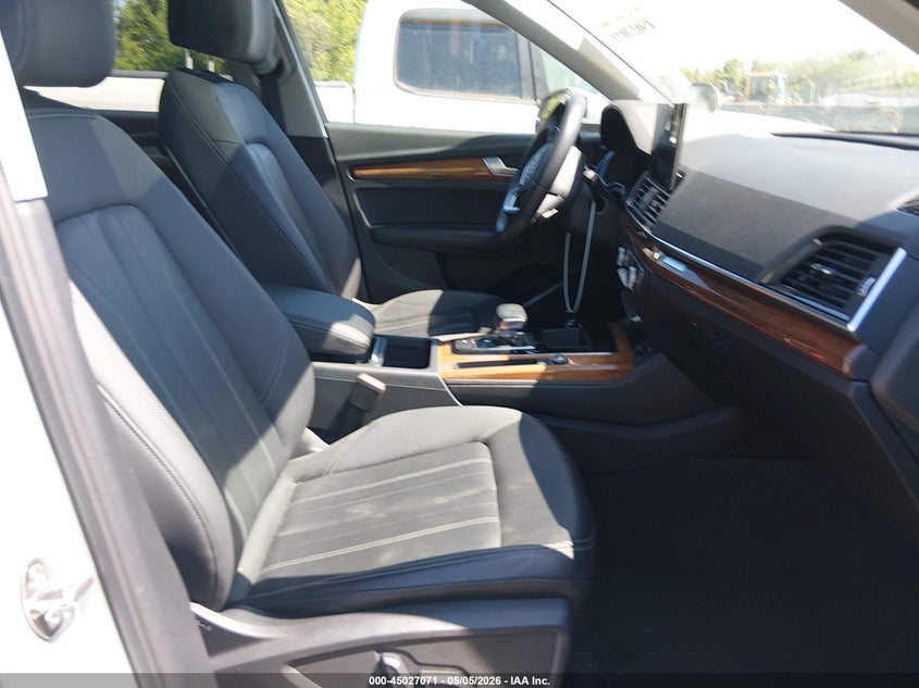 2022 Audi Q5 VIN WA1EAAFY9N2076005 IAAI salvage auction — FRONT END, Salvage - Greater Than 75% (Maryland), sold $13,400 on 2026-08-01 (photo 5)