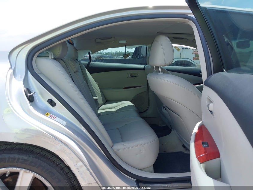 2009 Lexus ES VIN JTHBJ46G892298007 IAAI salvage auction — LEFT & RIGHT, Salvage (Texas), sold $1,200 on 2026-07-09 (photo 8)