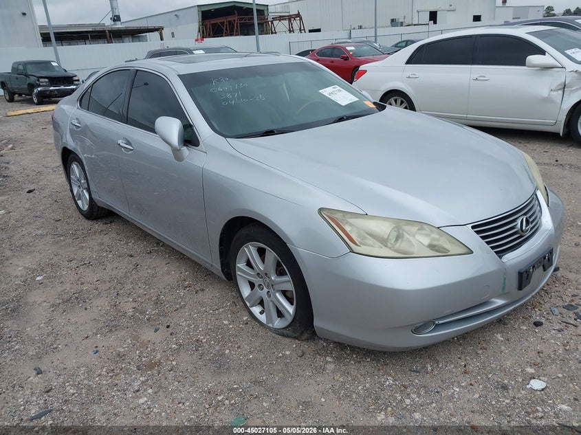 2009 Lexus ES VIN JTHBJ46G892298007 IAAI salvage auction — LEFT & RIGHT, Salvage (Texas), sold $1,200 on 2026-07-09 (photo 1)