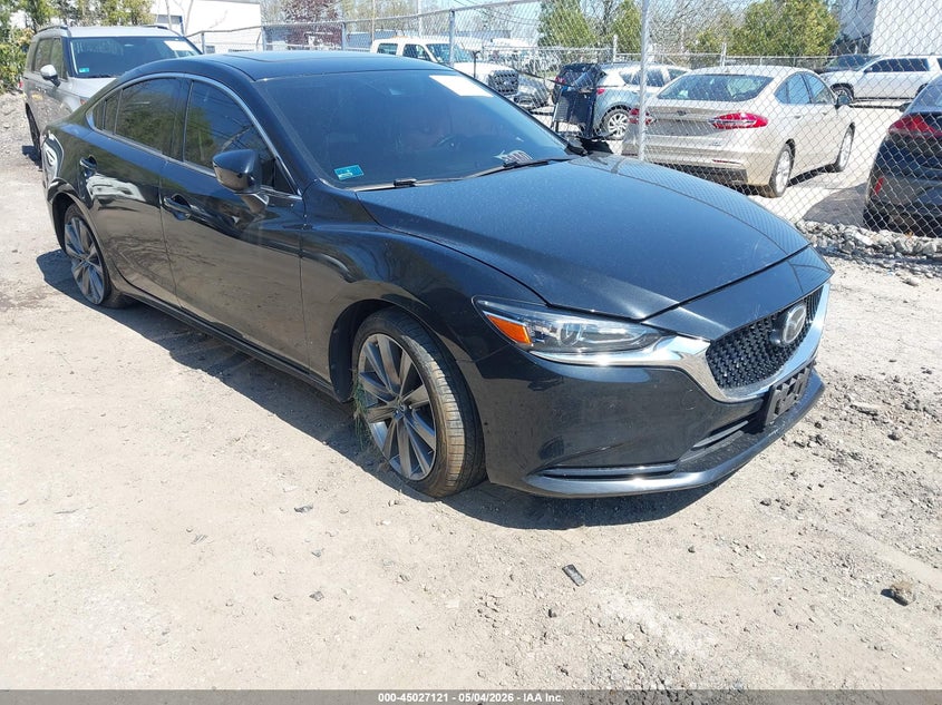 2019 Mazda 6 VIN JM1GL1TY4K1509888 IAAI salvage auction — LEFT SIDE, Salvage (Rhode Island), sold $3,100 on 2026-07-07 (photo 1)