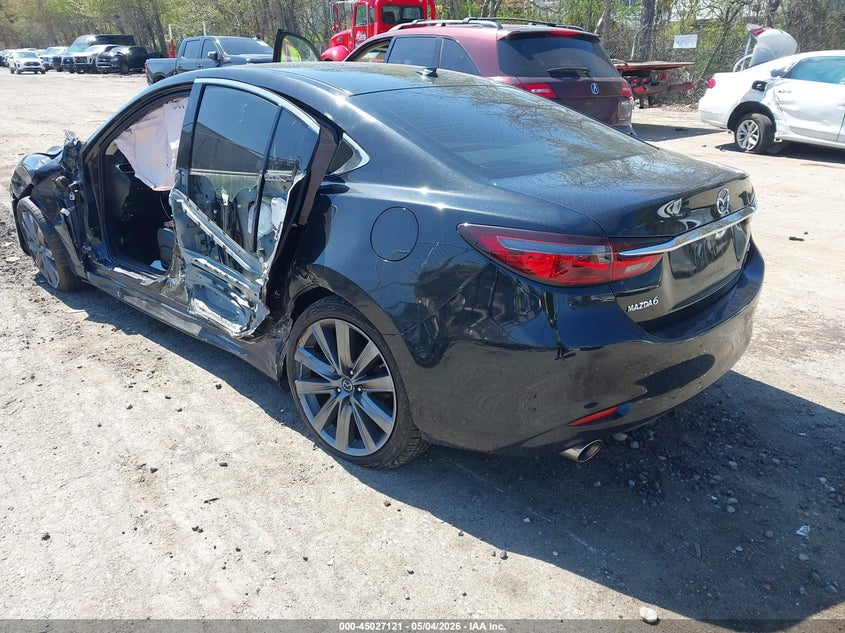 2019 Mazda 6 VIN JM1GL1TY4K1509888 IAAI salvage auction — LEFT SIDE, Salvage (Rhode Island), sold $3,100 on 2026-07-07 (photo 3)
