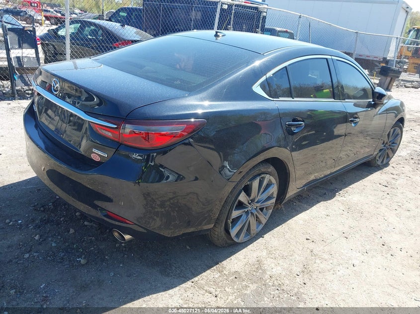 2019 Mazda 6 VIN JM1GL1TY4K1509888 IAAI salvage auction — LEFT SIDE, Salvage (Rhode Island), sold $3,100 on 2026-07-07 (photo 4)