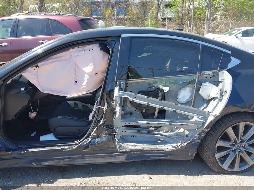 2019 Mazda 6 VIN JM1GL1TY4K1509888 IAAI salvage auction — LEFT SIDE, Salvage (Rhode Island), sold $3,100 on 2026-07-07 (photo 6)