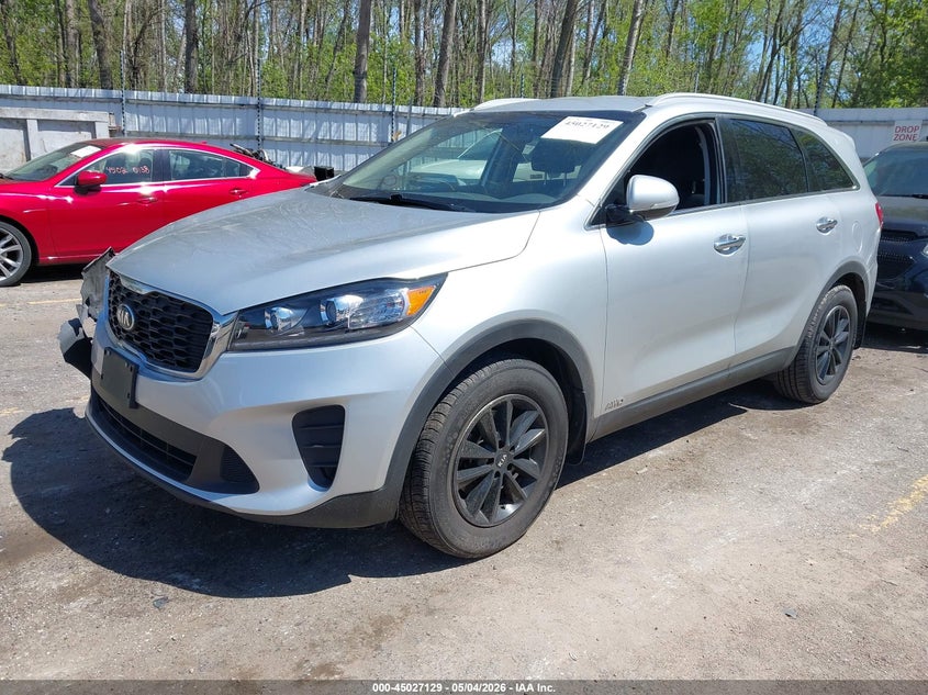 2019 Kia Sorento VIN 5XYPGDA39KG574670 IAAI salvage auction — RIGHT FRONT, Clear (Michigan), sold $3,500 on 2026-07-20 (photo 2)