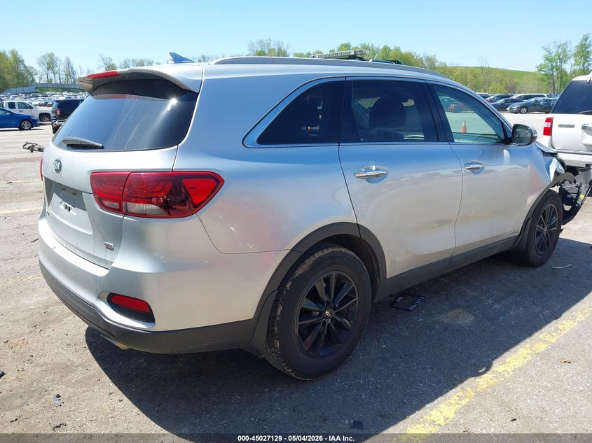 2019 Kia Sorento VIN 5XYPGDA39KG574670 IAAI salvage auction — RIGHT FRONT, Clear (Michigan), sold $3,500 on 2026-07-20 (photo 4)