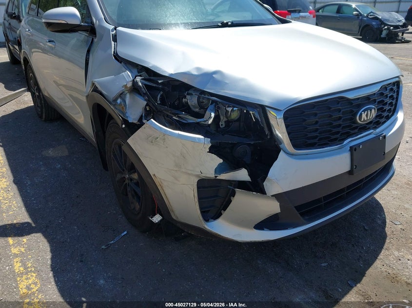 2019 Kia Sorento VIN 5XYPGDA39KG574670 IAAI salvage auction — RIGHT FRONT, Clear (Michigan), sold $3,500 on 2026-07-20 (photo 6)