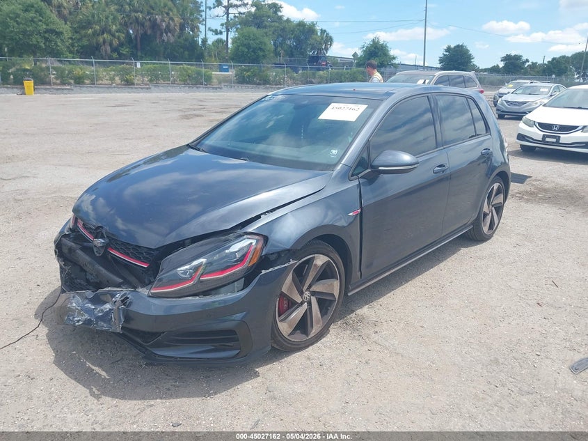 2019 Volkswagen Golf gti VIN 3VW6T7AU3KM028304 IAAI salvage auction — FRONT END, Rebuildable (Florida), sold $7,775 on 2026-09-03 (photo 2)