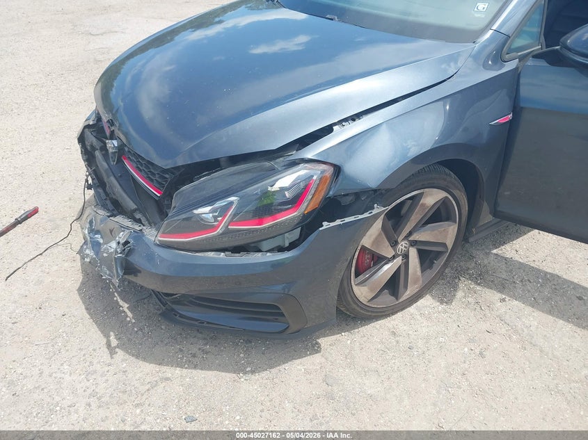 2019 Volkswagen Golf gti VIN 3VW6T7AU3KM028304 IAAI salvage auction — FRONT END, Rebuildable (Florida), sold $7,775 on 2026-09-03 (photo 6)