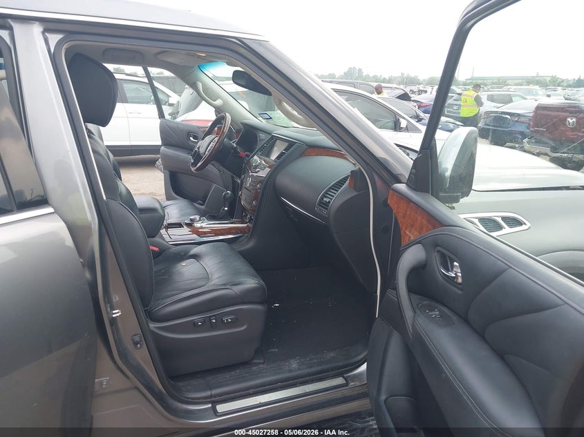 2015 Infiniti Qx80 VIN JN8AZ2NC3F9370618 IAAI salvage auction — FRONT END, Original (Texas), sold $3,075 on 2026-07-22 (photo 5)