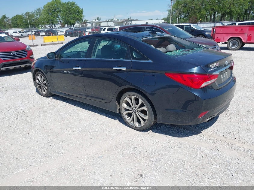 2014 Hyundai Sonata VIN 5NPEC4AB0EH842898 IAAI salvage auction — NORMAL WEAR, Clear (Montana), sold $600 on 2026-07-06 (photo 3)