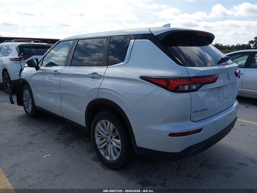 2024 Mitsubishi Outlander VIN JA4J3UA83RZ016493 IAAI salvage auction — FRONT END, Salvage (Texas), sold $6,000 on 2026-07-16 (photo 3)