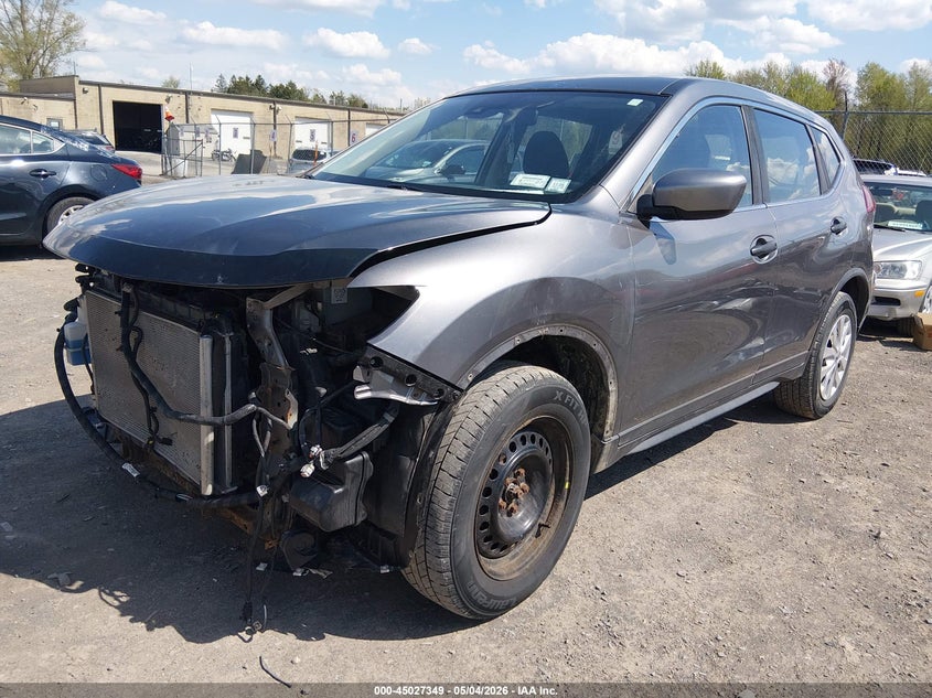 2019 Nissan Rogue VIN KNMAT2MV5KP508567 IAAI salvage auction — FRONT END, Mv-907A (New York), sold $2,750 on 2026-07-09 (photo 2)