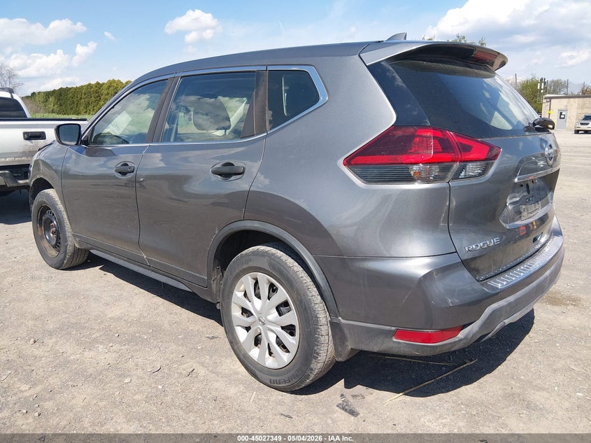 2019 Nissan Rogue VIN KNMAT2MV5KP508567 IAAI salvage auction — FRONT END, Mv-907A (New York), sold $2,750 on 2026-07-09 (photo 3)