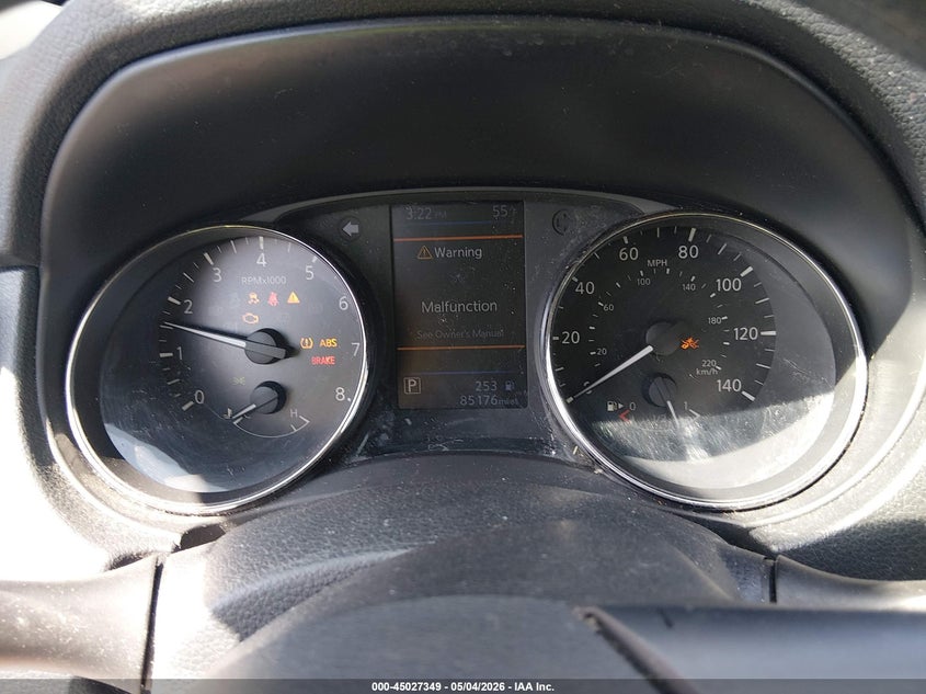 2019 Nissan Rogue VIN KNMAT2MV5KP508567 IAAI salvage auction — FRONT END, Mv-907A (New York), sold $2,750 on 2026-07-09 (photo 7)