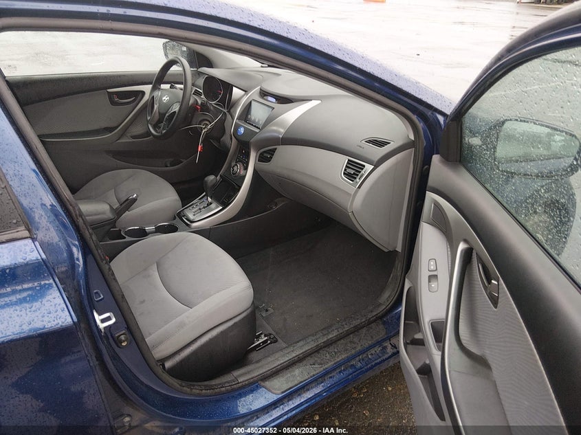2013 Hyundai Elantra VIN KMHDH4AEXDU565572 IAAI salvage auction — REAR END, Salvage (California), sold $1,900 on 2026-07-15 (photo 5)