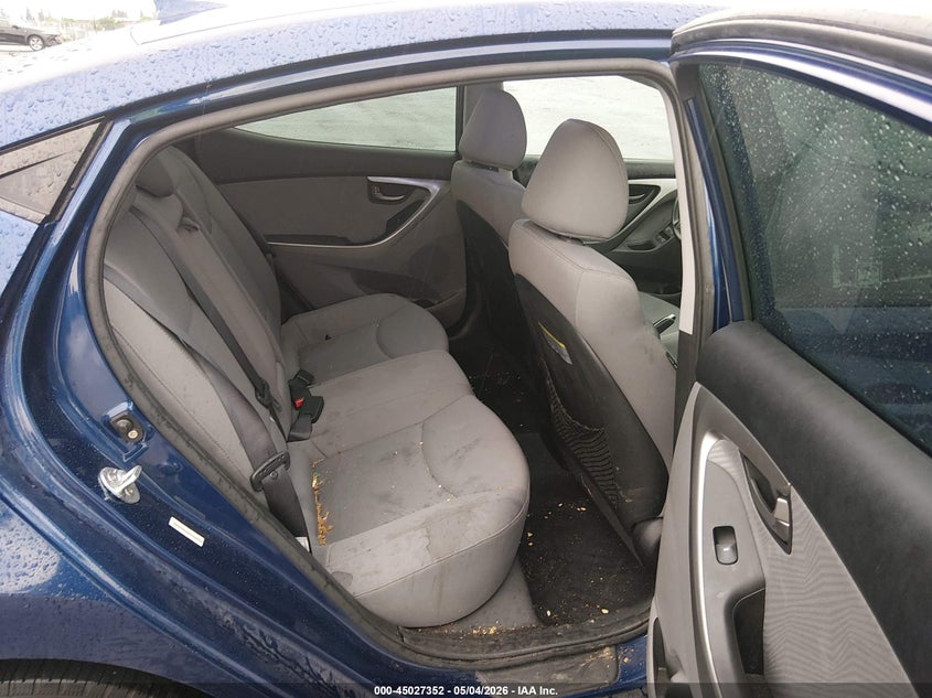 2013 Hyundai Elantra VIN KMHDH4AEXDU565572 IAAI salvage auction — REAR END, Salvage (California), sold $1,900 on 2026-07-15 (photo 8)