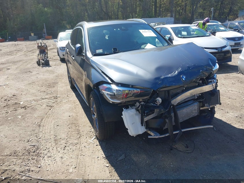 2020 BMW X1 VIN WBXJG9C0XL5R24455 IAAI salvage auction — FRONT END, Salvage (Massachusetts), sold $2,200 on 2026-07-28 (photo 1)