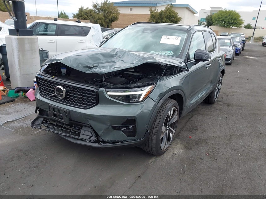 2026 Volvo Xc40 VIN YV4L12UM2T2706380 IAAI salvage auction — FRONT END, Salvage Title, sold $16,600 on 2026-07-17 (photo 2)