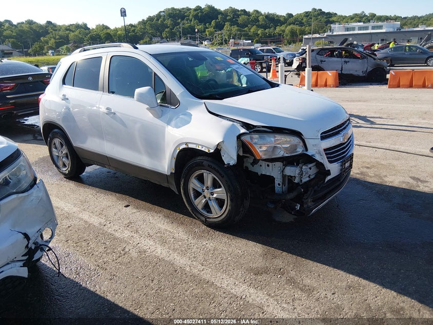 2016 Chevrolet Trax VIN KL7CJLSB8GB544560 IAAI salvage auction — RIGHT FRONT, Salvage (Missouri), sold $1,200 on 2026-07-28 (photo 1)